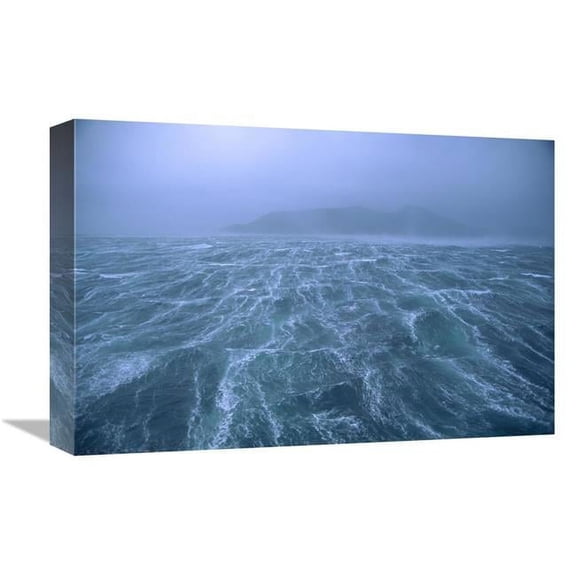 12 x 18 in. Storm with 80 Knot Winds in Drake Passage, Cape Horn, Chile Art Print - Colin Monteath