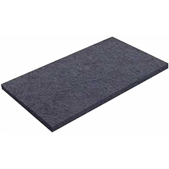 12" x 18" x 1" Black Floor Maintenance Pads Heavy-Duty Non-Woven, 5 Pack for Stripping & Floor Prep with Orbital Floor Machines$$Household Cleaning Products & Supplies
