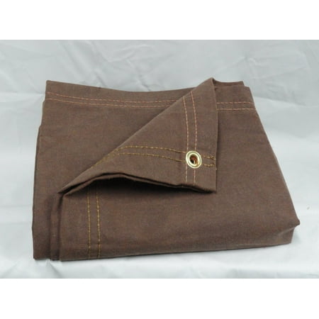 12' x 20' Brown Canvas Tarp