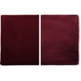 thumbnail image 1 of 12" x 20" Cover Only Throw Pillowcase Reversible - Arizona Maroon: 2 PCS / 4 Sided. Luxurious, Microsuede/Microplush Fabric - Softest / High Thread Count - Washable - Outstanding Beauty & Comfy, 1 of 9