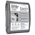 thumbnail image 1 of KOTAP 12 x 20 Ft. Ultra Heavy-Duty Protection/Coverage Tarp, Superior Weave, 16-mil, Reversible, Waterproof, Silver-White, TUH-1220, 1 of 7