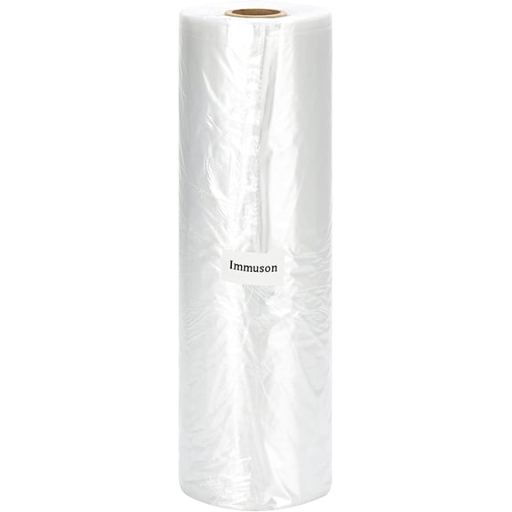 12" x 20" Plastic Produce Bag on a Roll Food Storage Bags Clear Plastic Produce Bag for Fruits, Vegetable,Bread, Kitchen Bags (350 Bags-1 Roll)