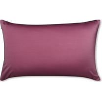 12" x 20" Throw Pillow – Burgundy - Merlot: 1 PCS Luxurious Premium Microbead Pillow With 85/15 Nylon/Spandex Fabric. Forever Fluffy, Outstanding Beauty & Support. Silky, Soft & Beyond Comfortable