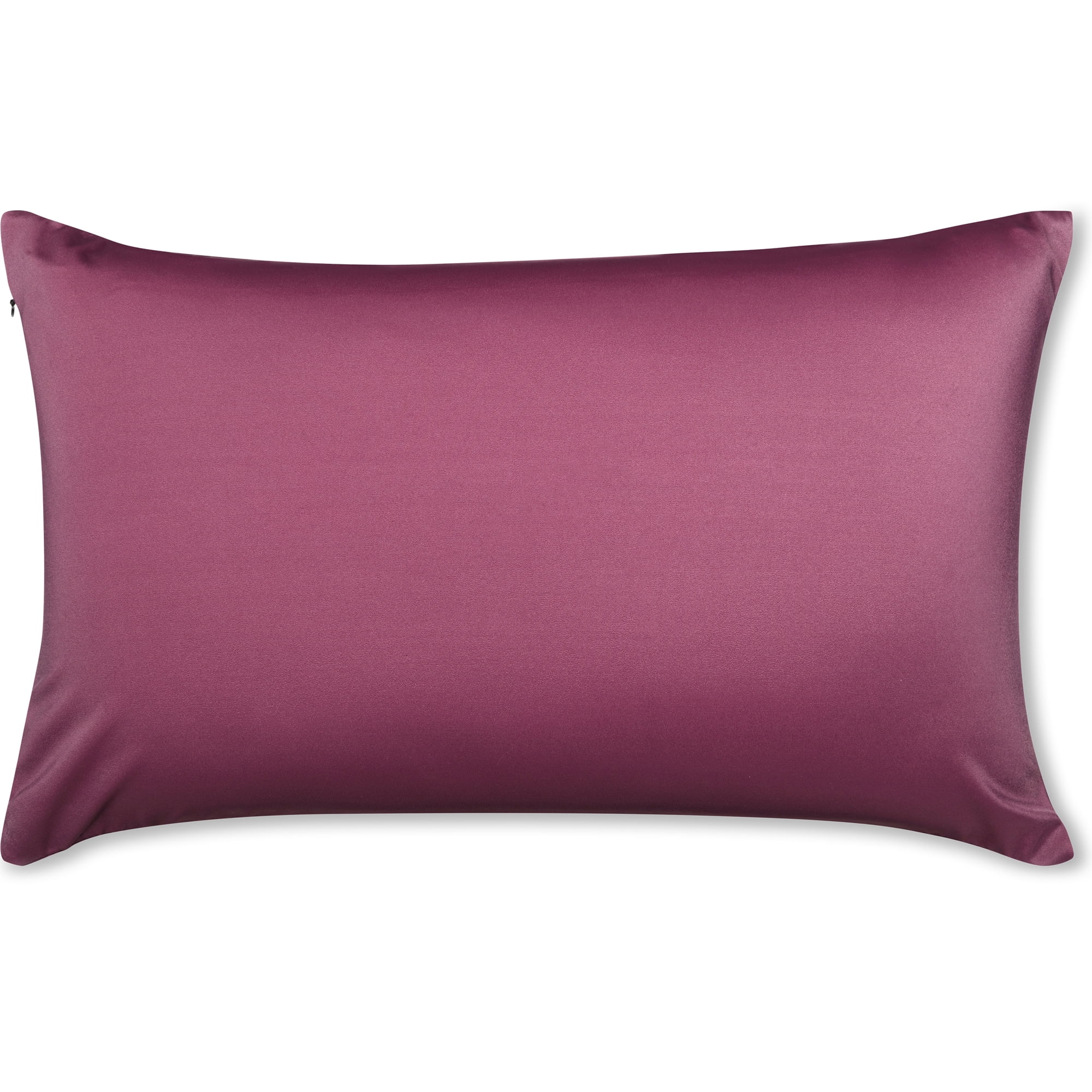 Burgundy Merlot 12" x 20" Microbead Throw Pillow with Nylon Spandex Cover
