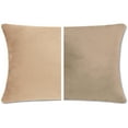 thumbnail image 1 of 12" x 20" Throw Pillow - Cowboy Taupe: 2 PCS / 4 Sided. Luxurious Premium Microbead Fill w/ Reversible Cover Microsuede/Microplush Fabric. Forever Fluffy, Beautiful & Supportive. Soft & Comfy., 1 of 9