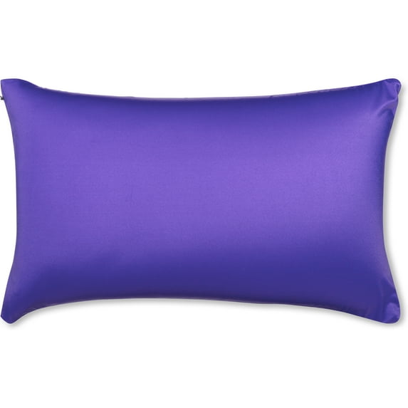 12" x 20" Throw Pillow – Dark Lavendar: 1 PCS Luxurious Premium Microbead Pillow With 85/15 Nylon/Spandex Fabric. Forever Fluffy, Outstanding Beauty & Support. Silky, Soft & Beyond Comfortable