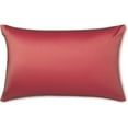 thumbnail image 1 of Pillowy Throw Pillow, Microbead, Nylon/Spandex Fabric, Soft & Beyond Comfortable, 12" x 20", Maroon, 1 of 7