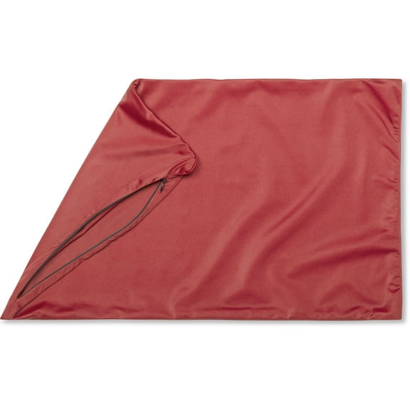 12" x 20" Throw Pillowcases (Cover Only) - 85/15 Nylon, Spandex - Luxurious, Silky, Stretchy & Soft - 1 Pcs Solid Color - A Perfect Choice for Couch Chairs Sofa Bed Adult or Kids Bedroom, Maroon