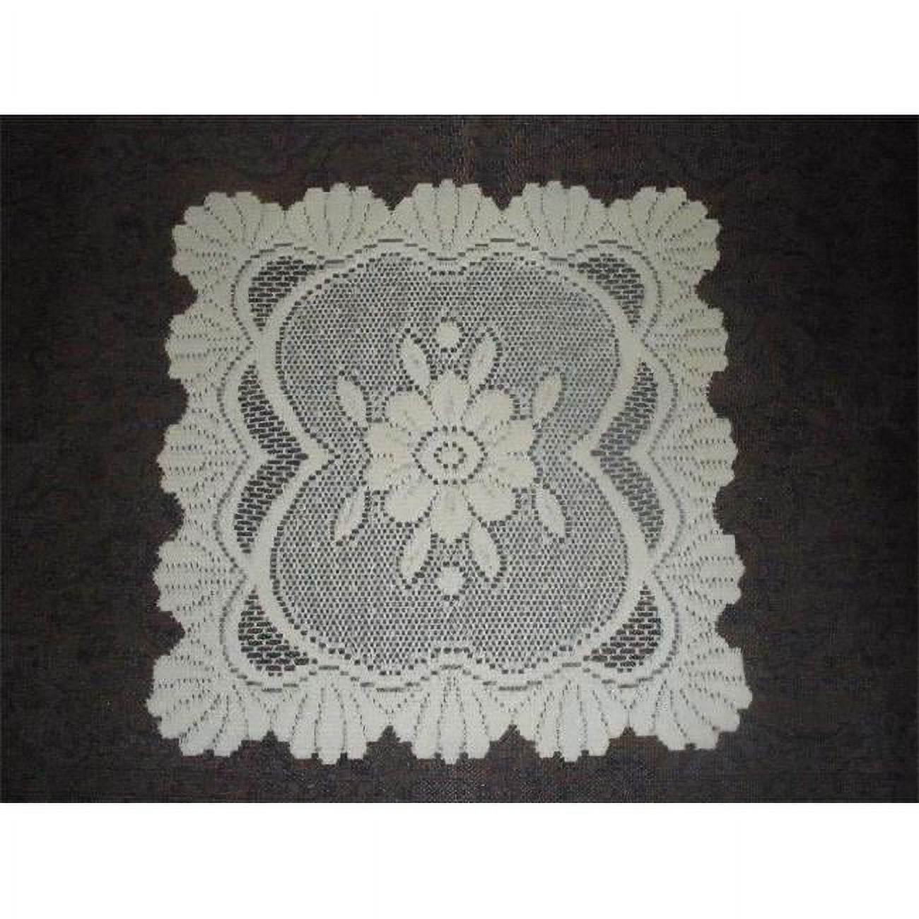 12 x 20 in. European Lace Placemat, Ivory