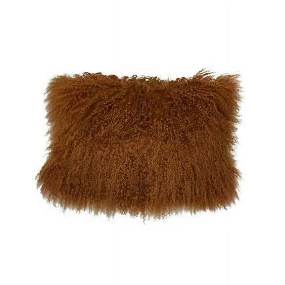 12 x 20 in. No.34 Tibetan Lumbar Pillow, Copper