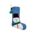 thumbnail image 1 of 12 x 20 in. Snowman Stocking with Pom Pom Tassel, 1 of 1