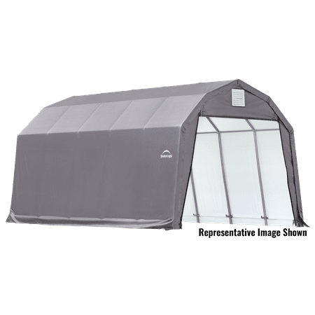 ShelterLogic 90053 12x20x11 Barn Shelter- Grey Cover