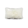 thumbnail image 1 of 12" x 20" x 5" Natural Sheepskin  Pillow, 1 of 4
