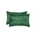 thumbnail image 1 of 12" x 20" x 5" Verde Cowhide  Pillow 2 Pack, 1 of 2