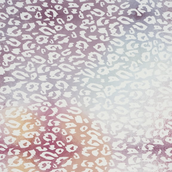 12" x 20ft Rainbow Leopard Hydro Sublimation Transfer Sheet by Make Market – Heat Activated - No Printer Needed - Works on 3D Surfaces like Tumblers & Flasks - 12 Pack