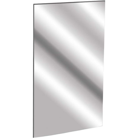 12" x 24" 1/8" Acrylic Mirror Sheet - 3mm Platic Silver Safety Mirror - Plexiglass Bathroom Mirror Board - Durable Un-Break