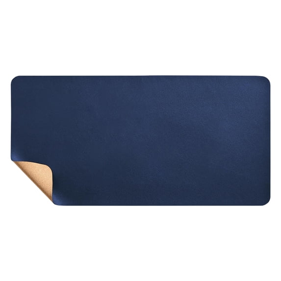 12 x 24 Inch Large Cork Desk Pad Double-Sided Mouse Mat 23.6 x 11.8 in Non-Slip Waterproof Office Writing Mat Natural Sustainable Cork Material Desktop Protector