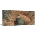 thumbnail image 1 of 12 x 24 in. Mars HiRISE - Crater Near Sirenum Fossae Art Print - NASA, 1 of 1
