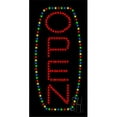 thumbnail image 1 of 12 x 24 in. Open Animated LED Sign, Multi Color, 1 of 1