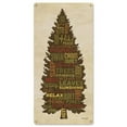 thumbnail image 1 of 12 x 24 in. Tree Outdoor Words Satin Sign, 1 of 1