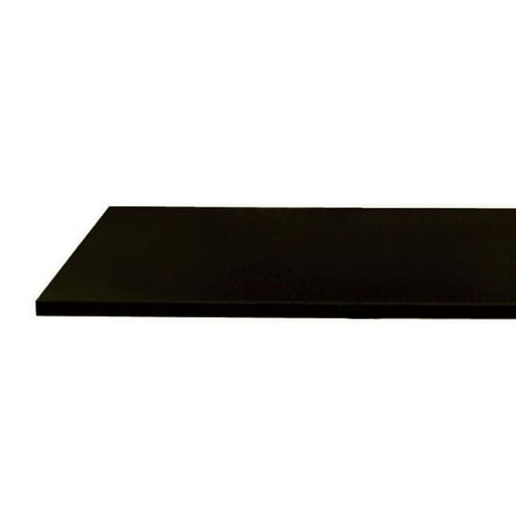 12 x 24 in. Wood Shelf Bracket, Black