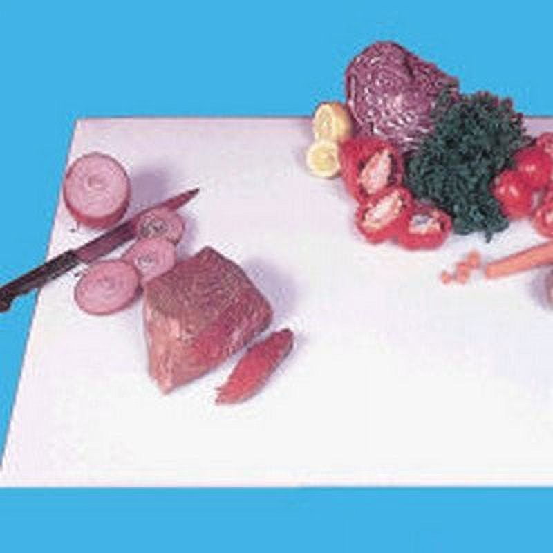 White Plastic (HDPE) Cutting Board 3/8” - .375” Thick FDA/NSF You Pick The  Size