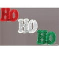 thumbnail image 1 of 12 x 27 in. Ho Ho Ho LED Tape Light Holiday Greeting Sign - Red & Green - White, 1 of 1