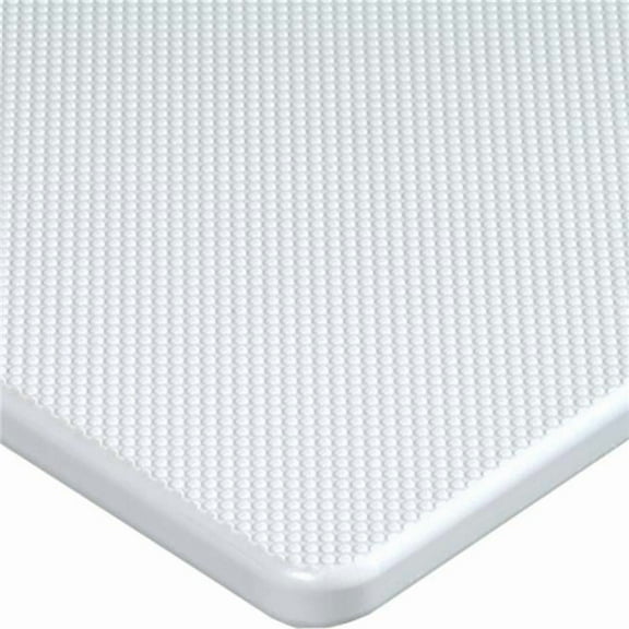 12 x 27 x 0.5 in. Starboard Anti Skid Marine Lumber, White
