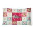thumbnail image 1 of 12 x 3 x 16 in. Persian Modern No.2 Cat Love Canvas Fabric Decorative Pillow, 1 of 1