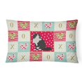 thumbnail image 1 of 12 x 3 x 16 in. Ragamuffin Cat Love Canvas Fabric Decorative Pillow, 1 of 1