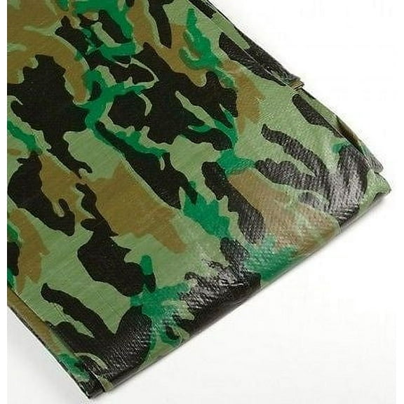 12 x 30 Foot Camouflage Tarp Cover 12X30 Cover Camoflage Camo Sunshade Canopy
