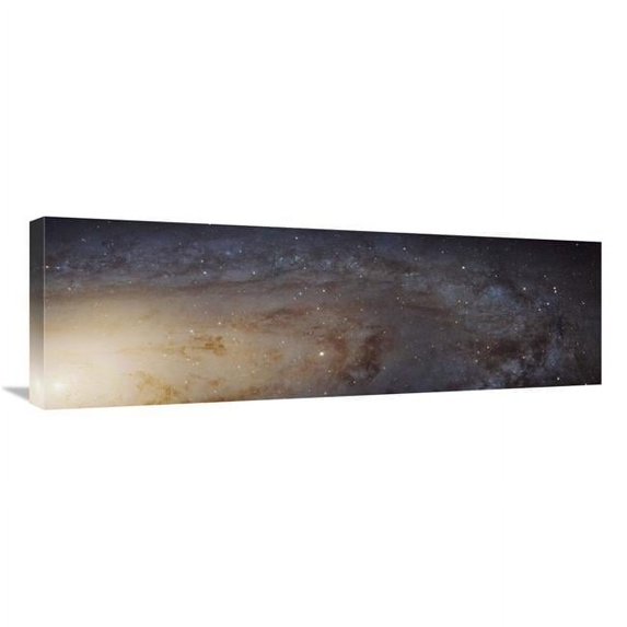 12 x 36 in. Hubble M31 PHAT Mosaic - Andromeda Panorama Art Print - NASA