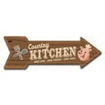 thumbnail image 1 of 12 x 36 in. Indoor & Outdoor Decor Direction Sticker Vinyl Wall Decals - Country Kitchen - 24 in., 1 of 1