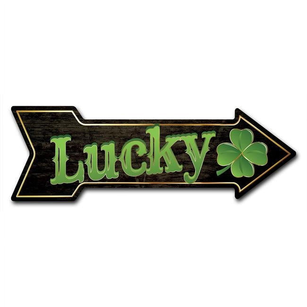 12 x 36 in. Indoor & Outdoor Decor Direction Sticker Vinyl Wall Decals ...