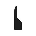 thumbnail image 1 of 12 x 37 in. Fender Flair with Mud Flap - Black, 1 of 1