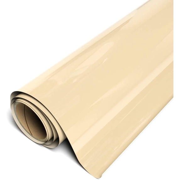 12" x 3ft ROLL - SISER EASYWEED HTV - IRON ON HEAT TRANSFER VINYL (Cream)