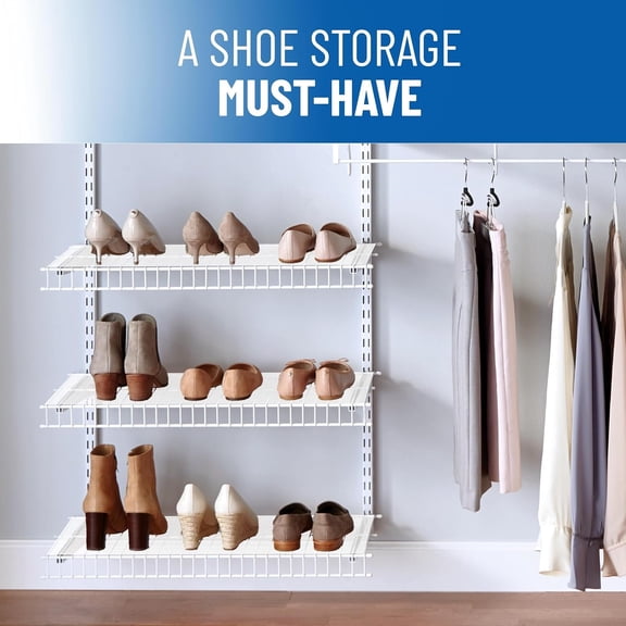 12" x 48" Flat Packed - Set of 4 - Clear - Wire Shelf Liners for Closets, Pantry and More - Plastic Closet Liner for Shelves - Easy to Trim - Wire Rack Cover - Closet Shelf Liner