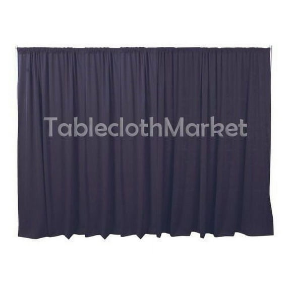 12 x 5 ft Backdrop Background FOR PIPE AND DRAPE DISPLAYS Polyester 24 COLORS", (Color: charcoal)