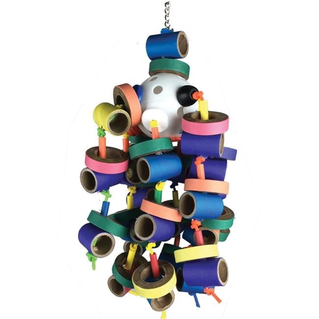 12 x 6 x 6 in. Ring King Bird Toy