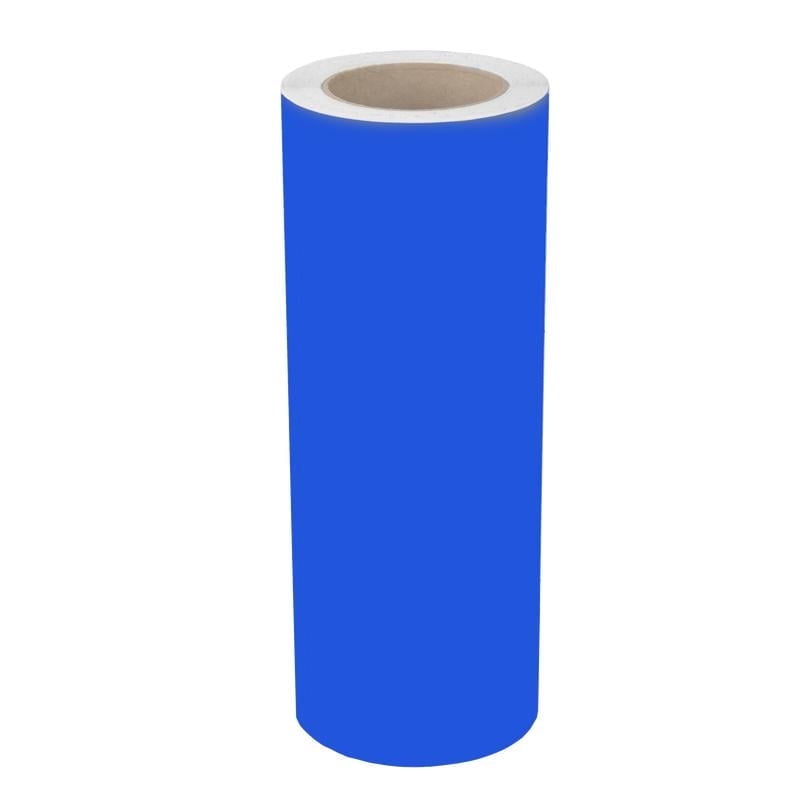 Silhouette 12" x 75' Glossy Permanent Vinyl Roll - Blue
