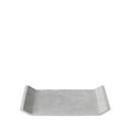 thumbnail image 1 of 12 x 8 in. Moon Decorative Polystone Tray, Light Grey, 1 of 1