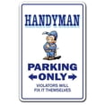 thumbnail image 1 of 12 x 8 in. Novelty Sign - Handyman, 1 of 1
