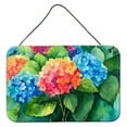 thumbnail image 1 of 12 x 8 in. Unisex Hydrangeas in Watercolor Wall or Door Hanging Prints, 1 of 1