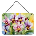 thumbnail image 1 of 12 x 8 in. Unisex Orchids in Watercolor Wall or Door Hanging Prints, 1 of 1