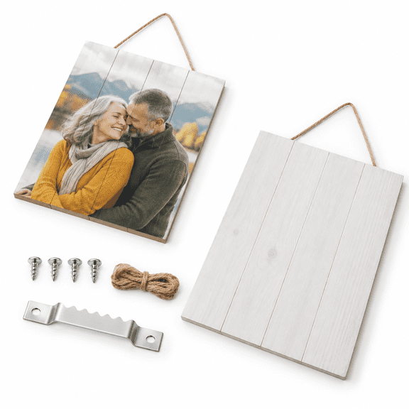 12 x 8 inch Sublimation Blank Wood Picture Frames for Heat Transfer