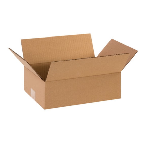 12 x 8 x 4" Flat Corrugated Boxes