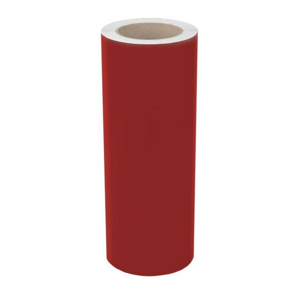 12" x 82' Matte Removable Vinyl - Dark Red