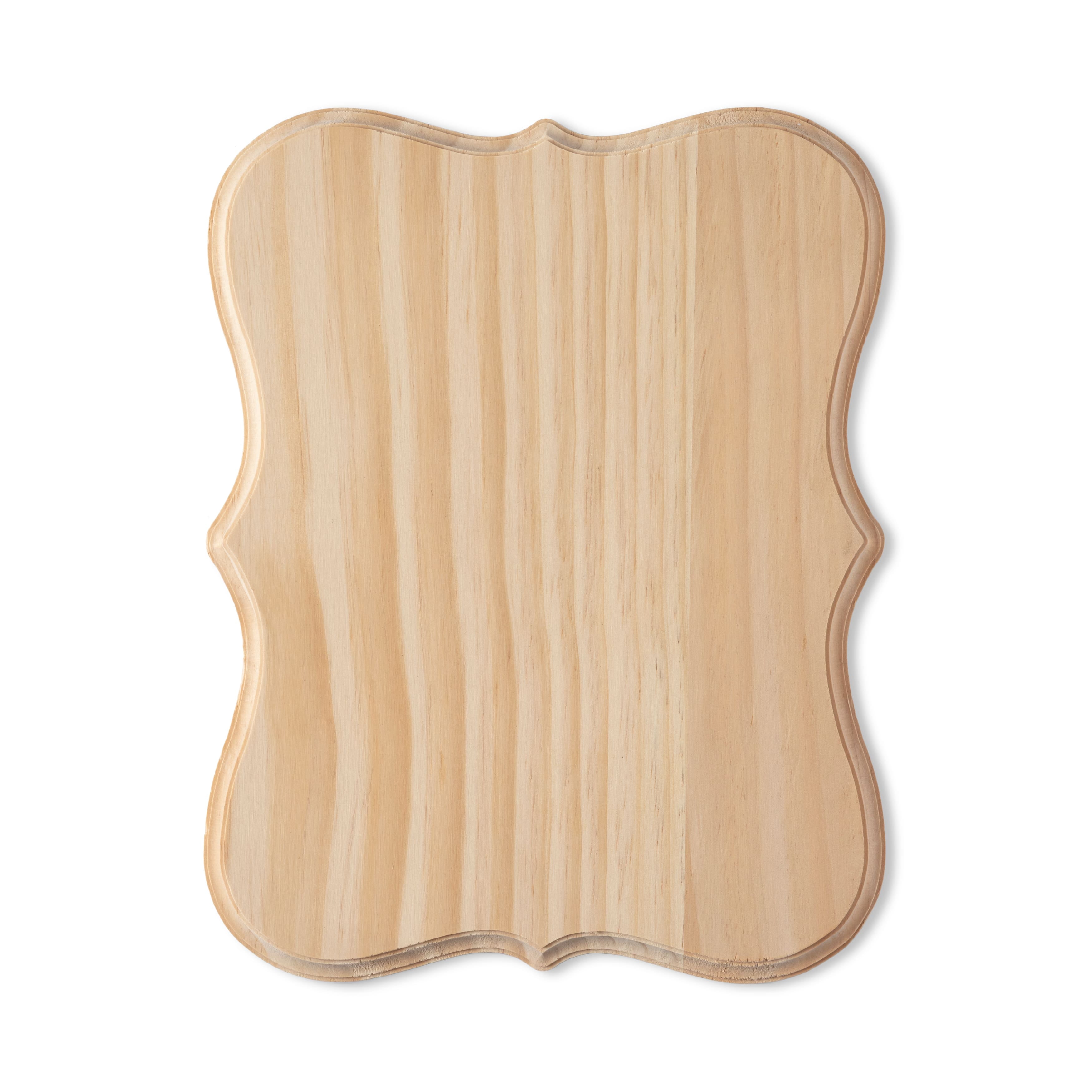 12 x 9 Beveled Wood Parenthesis Plaque by Make Market