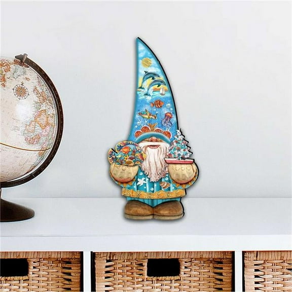 12 x 9 in. Coastal Dwarf Coastal Outdoor Decor Large Ornaments