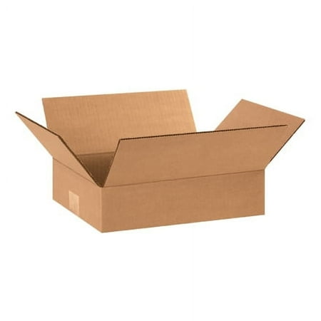 12 x 9 x 3" ECT-32 25 PCS Corrugated Boxes, Kraft